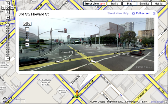 Google’s New 360 Degree Streetview